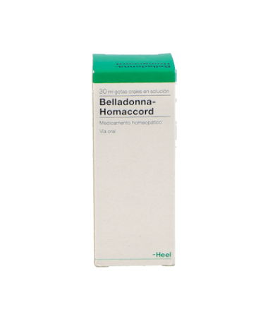 BELLADONNA-HOMACCORD GOTAS 30 ML HEEL – foto del producto cada belladonna homaccord