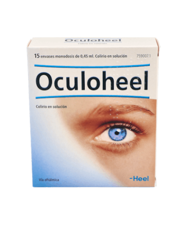 OCULOHEEL COLIRIO 15 MONODOSIS HEEL – foto del producto cada oculoheel colirio