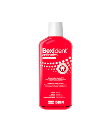 BEXIDENT ANTICARIES COLUTORIO 500 ML – foto del producto cada bexident anticaries