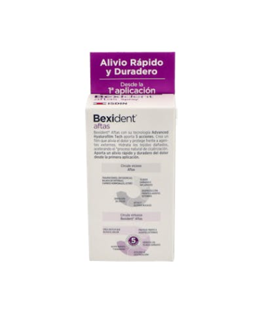 BEXIDENT AFTAS SPRAY BUCAL 15ML – foto del producto bexident aftas spray