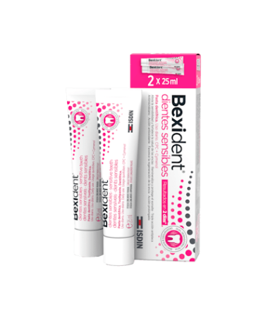 BEXIDENT SMILE GO DIENTES SENS PAST 2X25 – foto del producto cada bexident smile