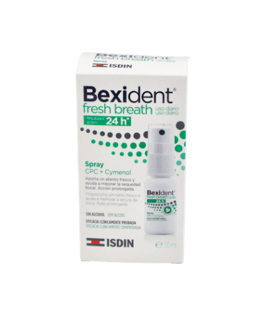BEXIDENT FRESH BREATH SPRAY 15 ML – foto del producto spray bexident fresh