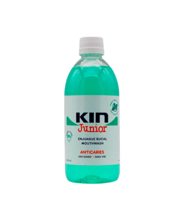 KIN JUNIOR ENJUAGE MENTA SUAVE 500ML – foto del producto cada kin junior