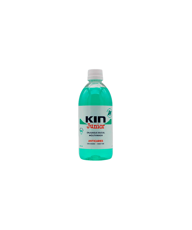 KIN JUNIOR ENJUAGE MENTA SUAVE 500ML – foto del producto cada kin junior