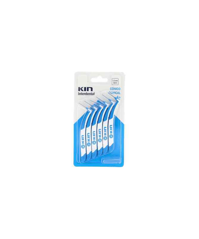 CEPILLO INTERDENTAL KIN CONICO 6 UDES – foto del producto cada cepillo interdental