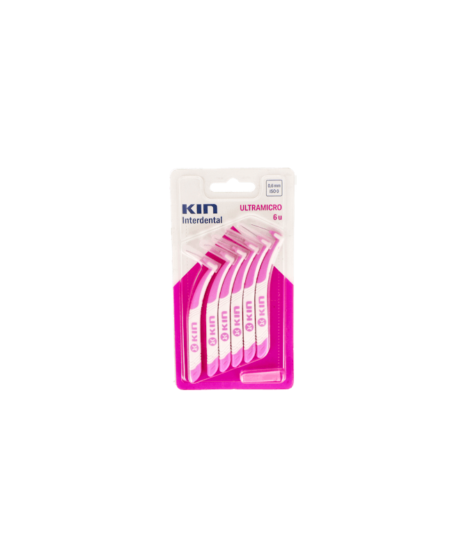 CEPILLO INTERDENTAL KIN ULTRAMICRO 6 UD – foto del producto cada cepillo interdental