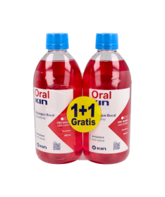 ORALKIN ENJUAGE 500 ML 2X1 – foto del producto cada oralkin enjuage