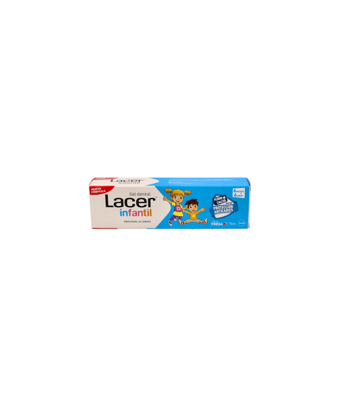 LACER INFANTIL GEL DENTAL FRESA 75 ML – foto del producto lacer infantil gel