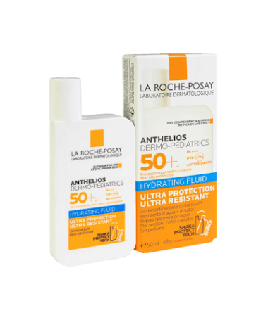 ROCHE POSAY DERMO PEDIAT. UV 50+ FLUIDO – foto del producto cada roche posay