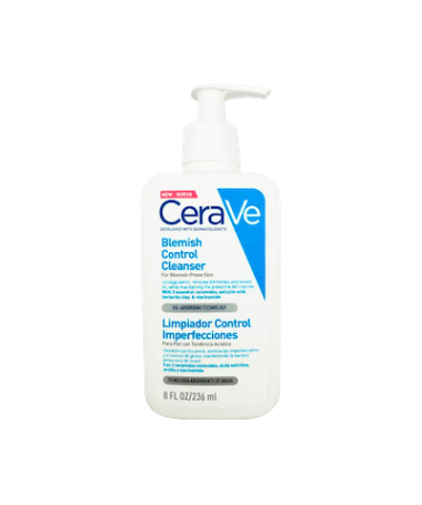CERAVE LIMPIADOR CONTROL IMPERFECCIONES – foto del producto cada cerave limpiador