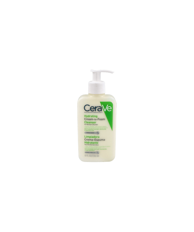 CERAVE LIMP CREMA ESPUMA HIDRAT 236 ML – foto del producto cada cerave limp
