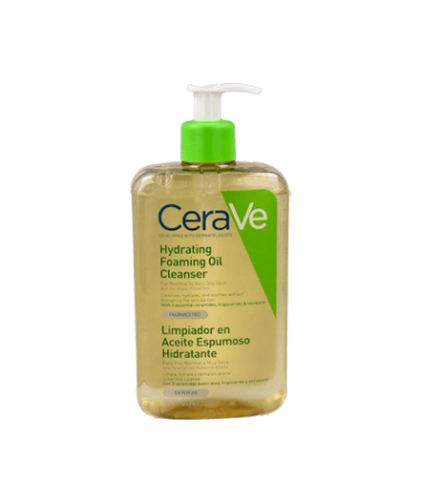 CERAVE LIMPIADOR ACEITE ESPUMA HIDR 473M – foto del producto cada cerave limpiador