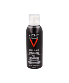 VICHY HOMME ESPUMA AFEITAR PIEL SENS 200 – foto del producto cada vichy homme