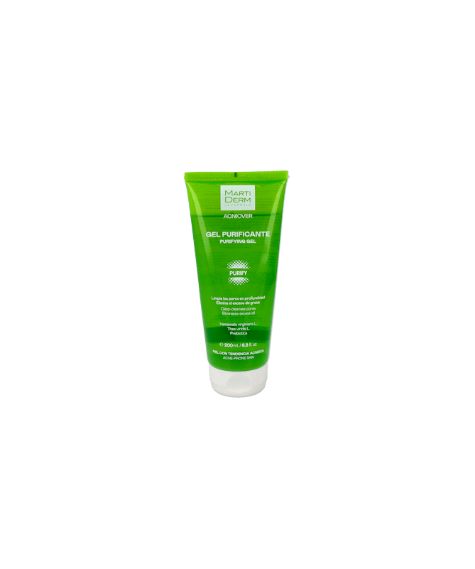 MARTIDERM ACNIOVER GEL PURIFICANTE 200ML – foto del producto martiderm acniover gel