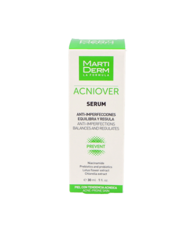 MARTIDERM ACNIOVER SERUM 30 ML – foto del producto cada martiderm acniover