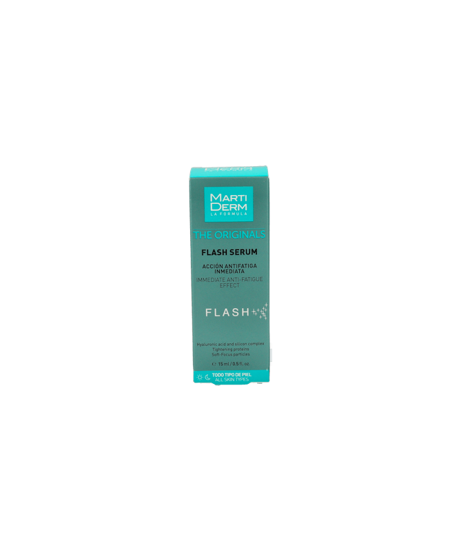 MARTIDERM FLASH SERUM ENVASE 15 ML – foto del producto cada martiderm flash
