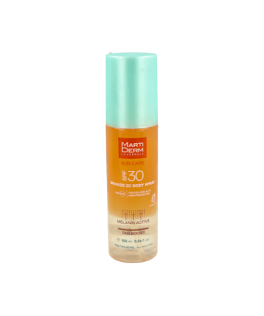 MARTIDERM BRONZED BODY SPRAY 150ML SPF30 – foto del producto cada martiderm bronzed