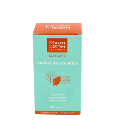 MARTIDERM SUNCARE 60 CAPSULAS – foto del producto cada martiderm suncare