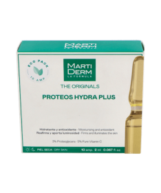 MARTIDERM PROTEOS HYDRA PLUS 10 AMPOLLAS – foto del producto cada martiderm proteos