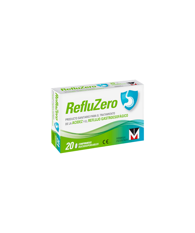 REFLUZERO 20 COMPRIMIDOS BUCODISPERSABLE – foto del producto cada refluzero comprimidos
