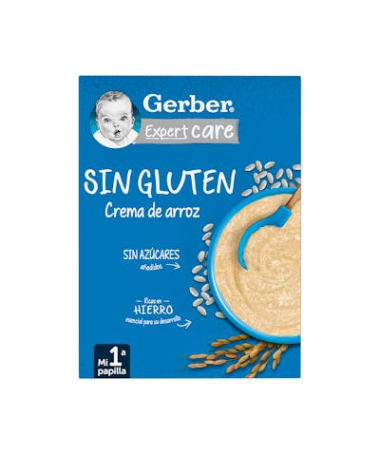 GERBER PAPILLA CREMA DE ARROZ 250 GRAMOS – foto del producto cada gerber papilla