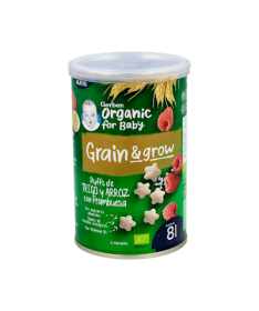 GERBER PUFF SNACK ORGANIC CER-FRAM 1x35G – foto del producto cada gerber puff
