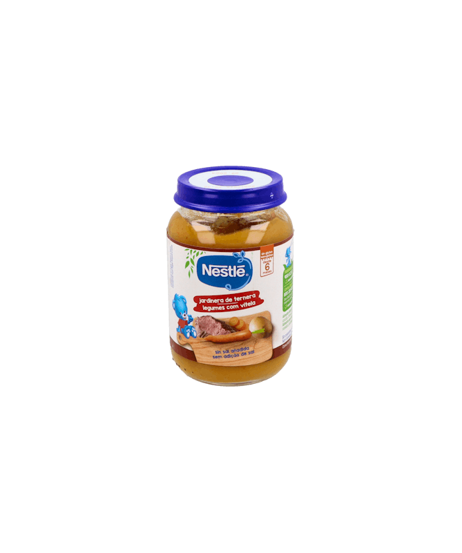 NESTLE JARDINERA TERNERA TARRO 190 GR – foto del producto cada nestle jardinera