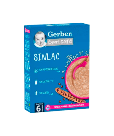 GERBER EXPERTCARE SINLAC 250GR – foto del producto cada gerber expertcare