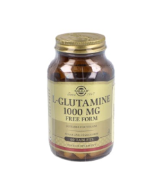 L GLUTAMINA 1000 MG 60 COMP SOLGAR – foto del producto cada glutamina 1000