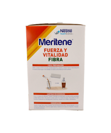 MERITENE ACTIVE SENIOR FIBRA CHOCOLA 14S – foto del producto meritene active senior