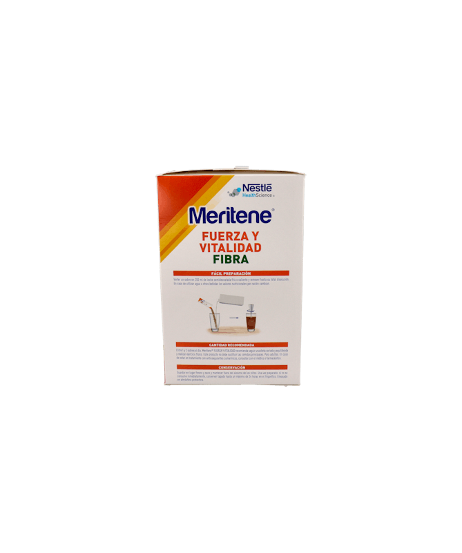 MERITENE ACTIVE SENIOR FIBRA CHOCOLA 14S – foto del producto meritene active senior