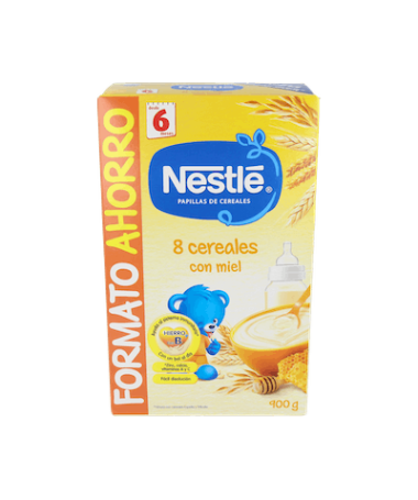 NESTLE 8 CEREALES MIEL 725 G. – foto del producto cada nestle cereales
