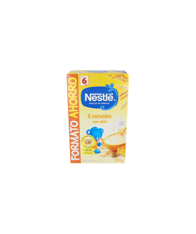 NESTLE 8 CEREALES MIEL 725 G. – foto del producto cada nestle cereales