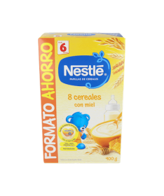NESTLE 8 CEREALES MIEL 725 G. – foto del producto cada nestle cereales