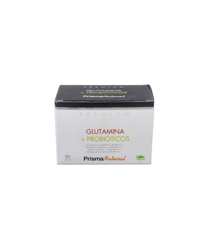 GLUTAMINA+PROB PREMIUM 30 STICK PRISMA – foto del producto cada glutamina prob