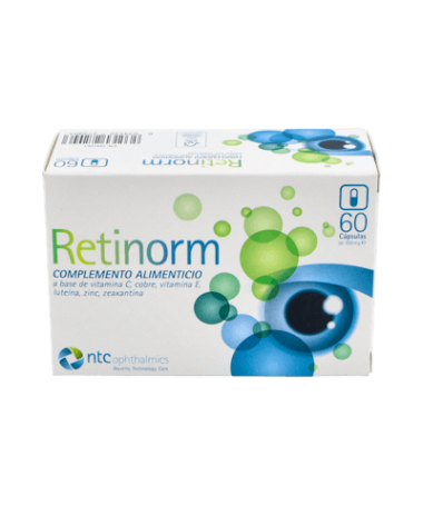 RETINORM 60 CAPSULAS – foto del producto cada retinorm capsulas