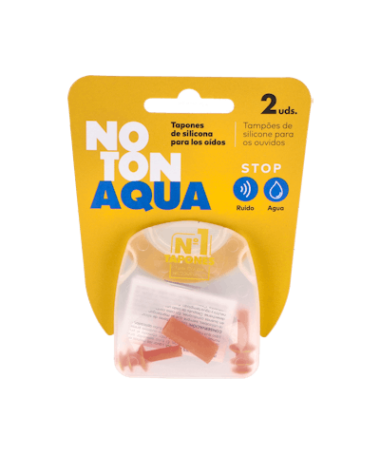 TAPONES OIDO NOTON PARA AGUA 1 PAR – foto del producto cada tapones oido
