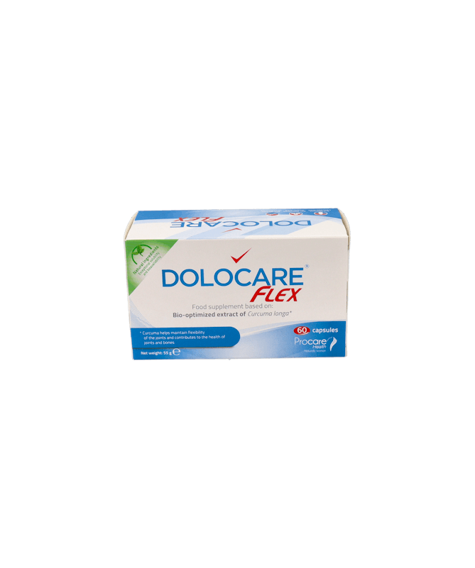 DOLOCARE FLEX 60 CAPSULAS – foto del producto cada dolocare flex