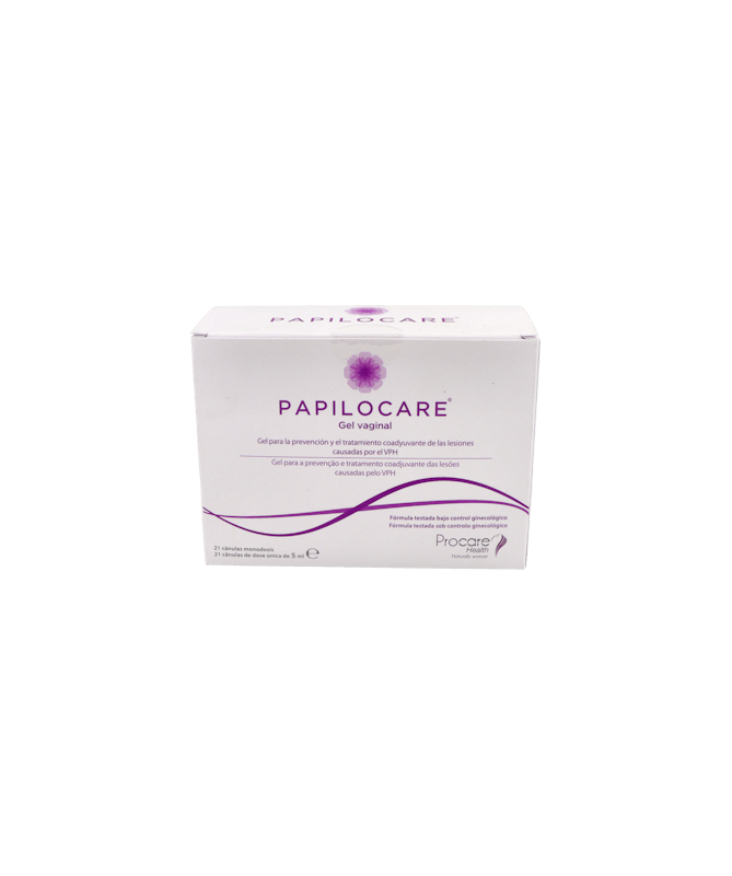 PAPILOCARE GEL VAGINAL 21 CANULAS 5 ML – foto del producto papilocare gel vaginal
