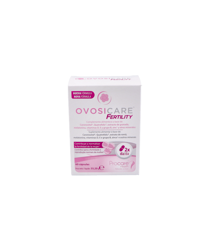 OVOSICARE FERTILITY 60 CAPSULAS – foto del producto cada ovosicare fertility