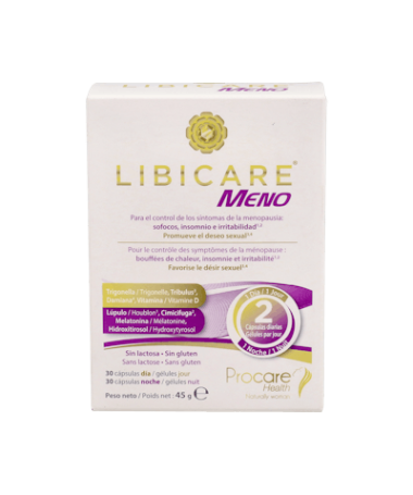 LIBICARE MENO 30 CAP DIA + 30 CAP NOCHE – foto del producto cap cada libicare