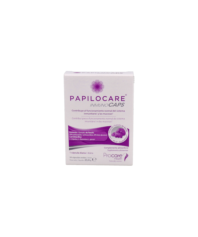 PAPILOCARE INMUNICAPS 30 CAPSULAS – foto del producto papilocare inmunicaps capsulas