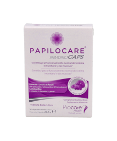 PAPILOCARE INMUNICAPS 30 CAPSULAS – foto del producto papilocare inmunicaps capsulas