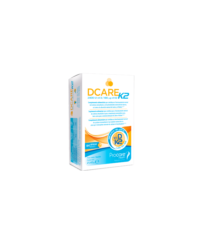 DCARE FORTE 84 CAPSULAS – foto del producto cada dcare forte