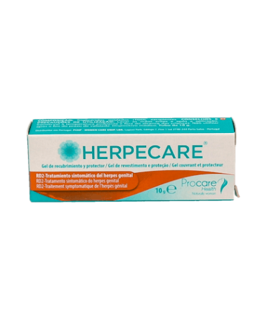HERPECARE GEL 10 G – foto del producto cada herpecare gel