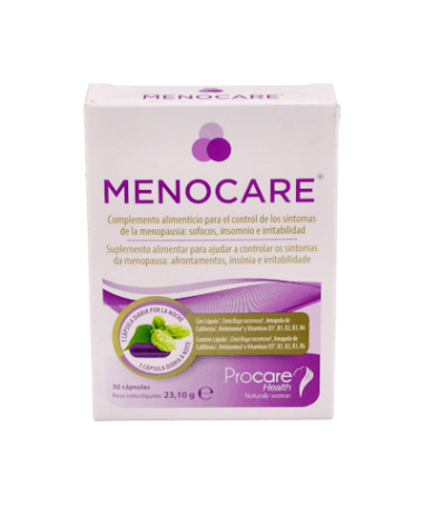 MENOCARE 30 CAPSULAS – foto del producto cada menocare capsulas