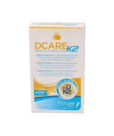 DCARE K2 2000 IU VITAMINA D3 84 CAPS – foto del producto cada dcare 2000