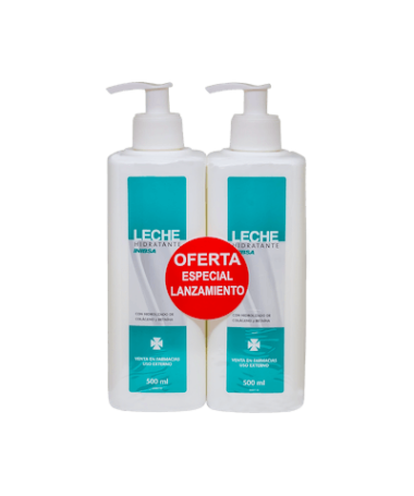 INIBSA LECHE HIDRATANTE PACK 2 UD 500 ML – foto del producto cada inibsa leche