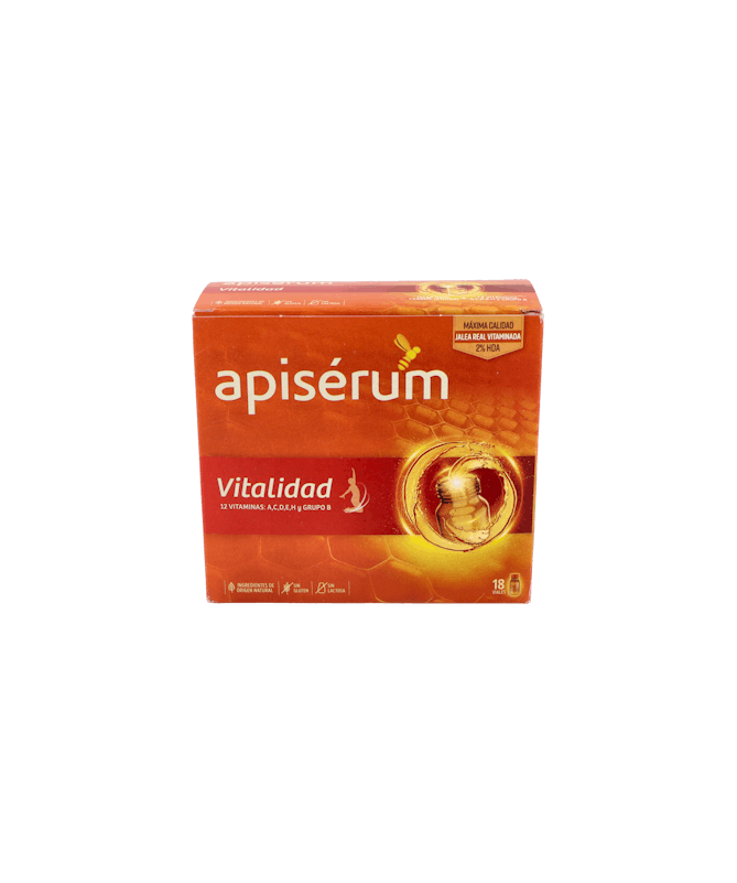 APISERUM VITALIDAD 18 VIALES – foto del producto cada apiserum vitalidad