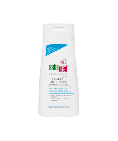 SEBAMED CHAMPU ANTICASPA 400 ML – foto del producto cada sebamed champu